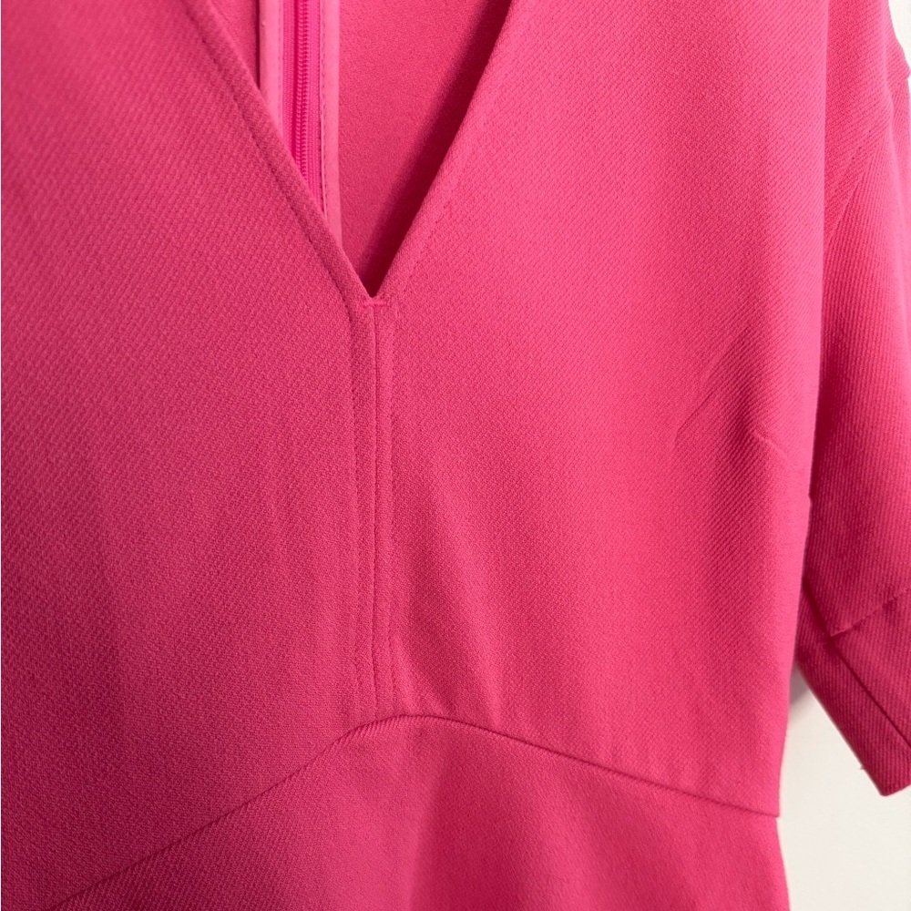 Ganni Stretch Suiting V-Neck Mini Dress - Picture 10 of 16